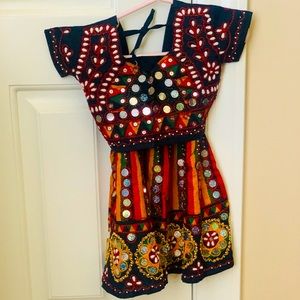 2T-3T girl’s Indian 3 piece Fancy Dress/Lengha- Brand New!